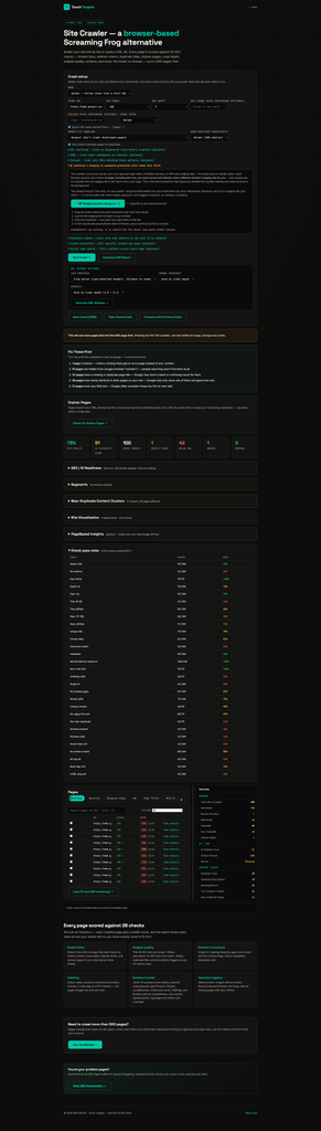 SEO Site Crawl - Full Guide